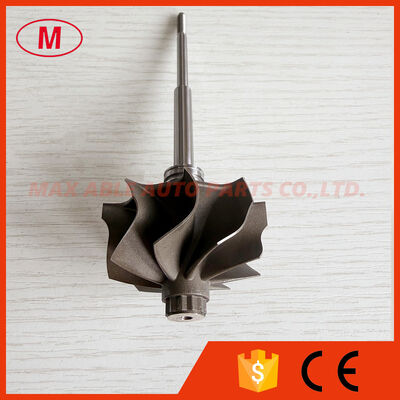 K04 Reverse 44.5/50mm 9blades Tip Height:6.36 Turbine Shaft&wheel Double Piston Ring
