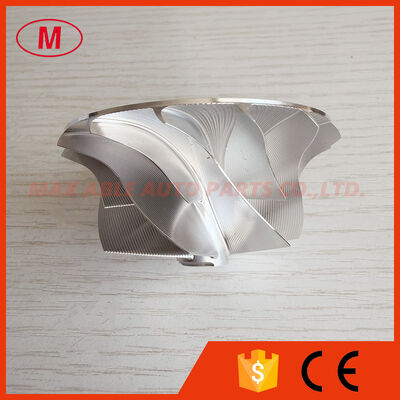 GT15-25 47.00/61.98mm 7+7 blades Point milling Turbo milling/aluminum 2618/billet compressor wheel