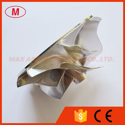 G30/G35-900 Forward 884001/19251 61.75/76.60mm 5+5 Blades Turbo Milling/billet Compressor Wheel for 880695-5001S/880700-5001S/880700-5002S/880700-5003S/880700-5004S/880693-5003S/880704-50