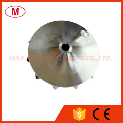 GT15-25 735492-0002J 6+6 blades 36.30/49.00mm turbo milling/aluminum 2618/billet compressor wheel for 757042-0011/0013/0014