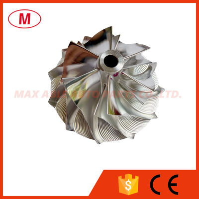 GT15-25 735492-0002J 6+6 blades 36.30/49.00mm turbo milling/aluminum 2618/billet compressor wheel for 757042-0011/0013/0014