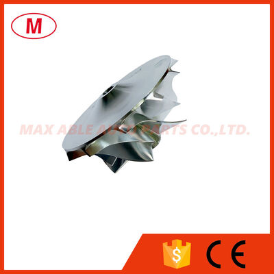 GT15-25 735492-0002J 6+6 blades 36.30/49.00mm turbo milling/aluminum 2618/billet compressor wheel for 757042-0011/0013/0014