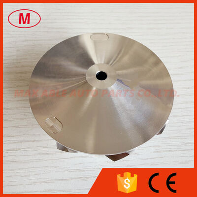 GT15-25 Reverse 54.28/67.40mm 9+0 Blades Point Milling Turbo Aluminum 2618/billet Compressor Wheel