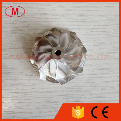 GT15-25 45.66/60.01mm 8+0blades Point Milling Turbo Milling/aluminum 2618/billet Compressor Wheel