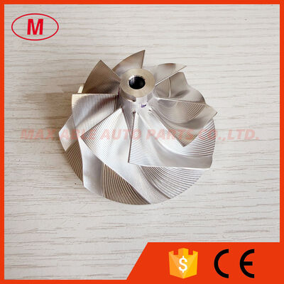 GT15-25 45.66/60.01mm 8+0blades Point Milling Turbo Milling/aluminum 2618/billet Compressor Wheel