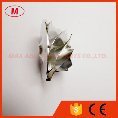 GTA2359V 44.51/59.48mm 9+0blades turbo milling/aluminum 2618/billet compressor wheel FOR 842127-0001, 775095-0001, 769686-0001 Landcruiser D4D Utility V8 (VDJ78/VDJ79) 2007-2018, Engine: 1VDFTV 4.5L