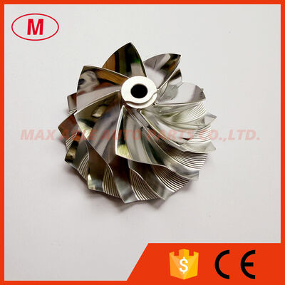 GTX2867R GEN ll 49.63/67.40mm 7+7blades LEP style high performance turbo milling/aluminum 2618/billet compressor wheel