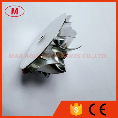GT35 67.43/82.00mm 6+6 blades high performance turbocharger milling/aluminum 2618/billet compressor whee