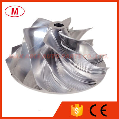 GT28 445436-0002 42.56/60.13mm 6+6 Blades LEP Style High Performance turbo billet compressor wheel