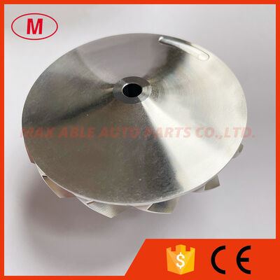G40-1150 70.95/88.00mm 7+7 Blades Point Milling Turbo Milling/aluminum 2618/billet Compressor Wheel for 035402/36437