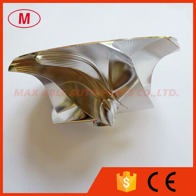 GT47 67.00/102.00mm forward 5+5 Blades high performance turbo aluminum 2618/milling/Billet compressor wheel