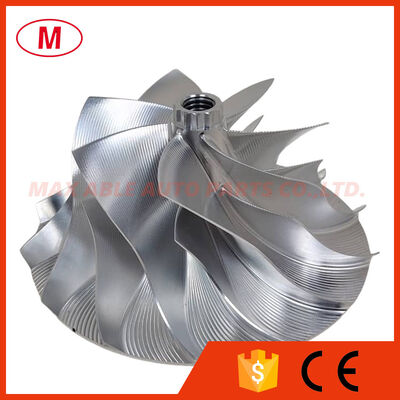 GT5530 94.75/133.00mm 7+7 Blades Point Milling Dodecagon Nut Design High Performance Turbo Aluminum 2618/billet Compressor Wheel