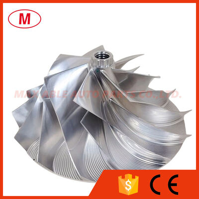 GT55 94.00/144.00mm 7+7 Blades Dodecagon Nut Design High Performance Turbo Milling/aluminum 2618/billet Compressor Wheel