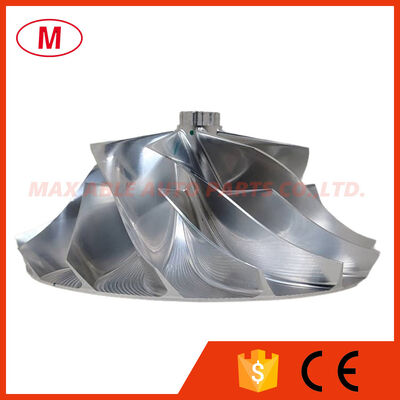 GT55 94.00/144.00mm 7+7 Blades Dodecagon Nut Design High Performance Turbo Milling/aluminum 2618/billet Compressor Wheel