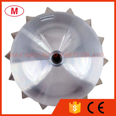 GT55 7+7 blades 88.85/122.00mm Dodecagon Nut design, Performance Design turbo milling/aluminum 2618/billet compressor wheel