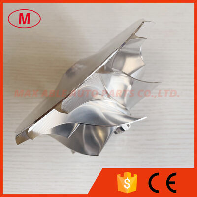 GT55 106.29/144.33mm 7+7 Blades Dodecagon Nut Design High Performance Turbo Milling/aluminum 2618/billet Compressor Wheel