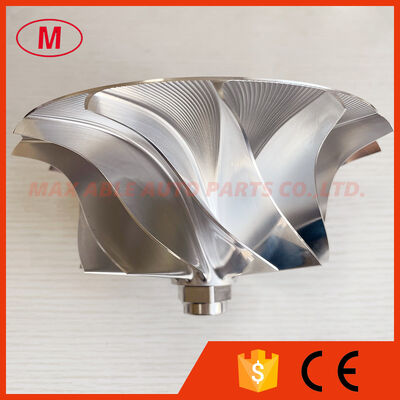 G57-2750/ GTX5544R GEN-II 871505-0002, 150502, 06223 13+0Blades 102.55/144.37mm Turbo Milling/aluminum 2618/billet Compressor Wheel for 880547-5029S, 880547-5021S, 851285-5021S
