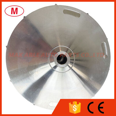 GTX5544R GEN-II forward 871505-0001, 150501-12329 106.50/144.36mm 5+5Blades Point Milling, Dodecagon Nut design, Sharp Trailing Edgeturbo billet/aluminum 2618/Milling compressor wheel FOR 851285-5022S