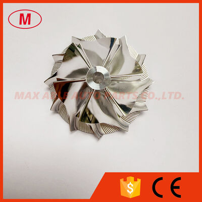 GT15-25 6+6 blades 41.52/56.02mm high performance turbocharger milling/aluminum 2618/billet compressor wheel