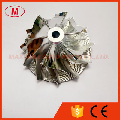 GT15-25 6+6 blades 41.52/56.02mm high performance turbocharger milling/aluminum 2618/billet compressor wheel