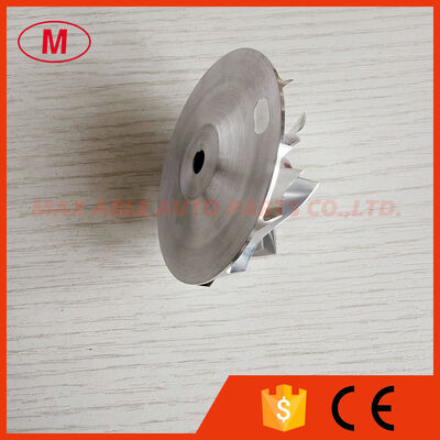 TB25 445436-0002 42.56/60.13mm 6+6 blades turbo milling/aluminum 2618/billet compressor wheel for 14411-24004