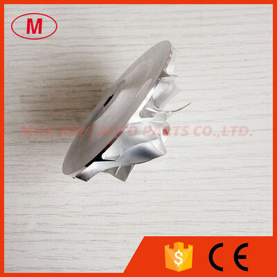 TB25 445436-0002 42.56/60.13mm 6+6 blades turbo milling/aluminum 2618/billet compressor wheel for 14411-24004