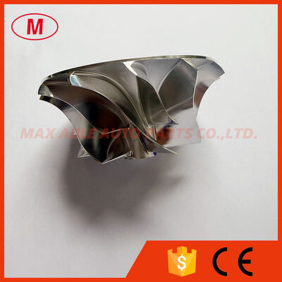 K26 47.50/65.94mm 6+6 blades high performance Turbo milling/aluminum 2618/billet compressor wheel