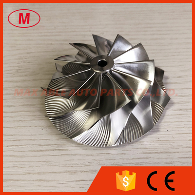 K16 59.00/78.00mm 11+0 blades turbo billet/milling/aluminum 2618 compressor wheel