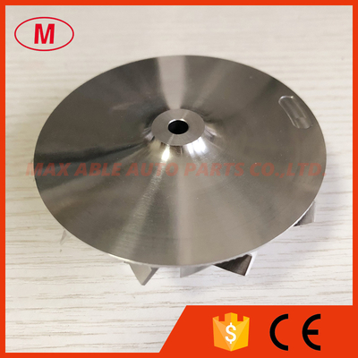 K16 59.00/78.00mm 11+0 blades turbo billet/milling/aluminum 2618 compressor wheel