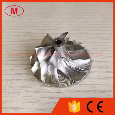 GT15-25 436131-0019 36.78/52.19mm 6+6 blades turbo milling/aluminum 2618/billet compressor wheel for 709836/727461