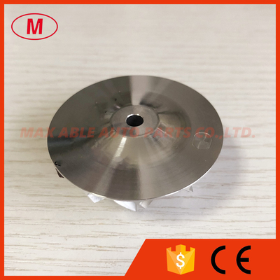 GT15-25 436131-0019 36.78/52.19mm 6+6 blades turbo milling/aluminum 2618/billet compressor wheel for 709836/727461