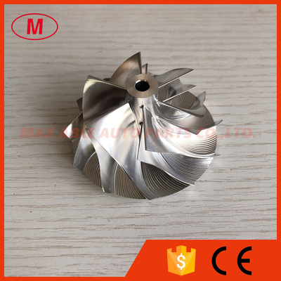 GT15-25 47.56/61.98mm 6+6 blades superback:2.67 turbo milling/aluminum 2618/billet compressor wheel