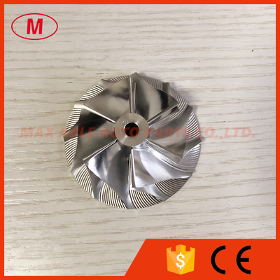 CT20B 17291-17040 45.90/64.89mm 6+6 blades Turbo Billet/aluminum 2618/milling compressor wheel for Toyota Landcrusier