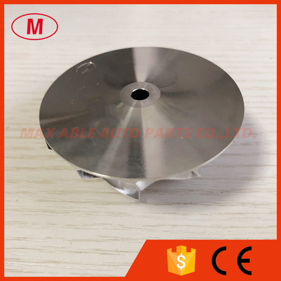 CT20B 17291-17040 45.90/64.89mm 6+6 blades Turbo Billet/aluminum 2618/milling compressor wheel for Toyota Landcrusier