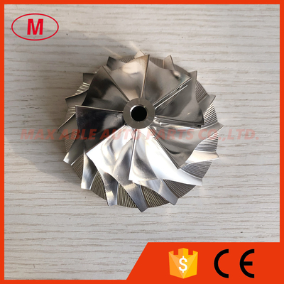 HX40 58.00/83.03mm 8+8 blades high performance turbo milling/aluminum 2618/billet compressor wheel