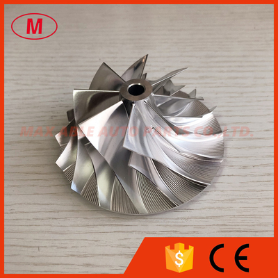 HX40 58.00/83.03mm 8+8 blades high performance turbo milling/aluminum 2618/billet compressor wheel