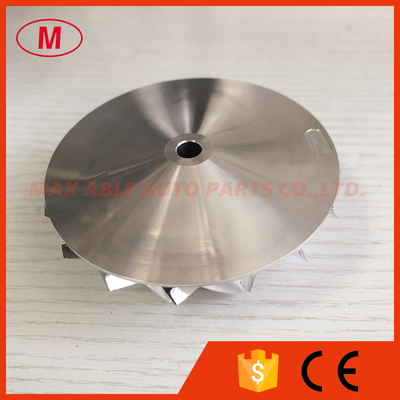 HX40 58.00/83.03mm 8+8 blades high performance turbo milling/aluminum 2618/billet compressor wheel