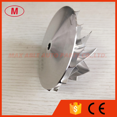 HX40 58.00/83.03mm 8+8 blades high performance turbo milling/aluminum 2618/billet compressor wheel