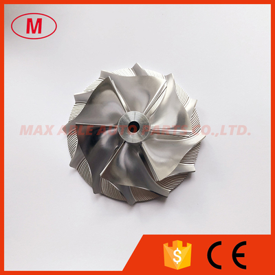 GT3084 451644-0005 61.33/82.00mm 6+6 blades Turbo Billet/aluminum 2618/milling compressor wheel for HKS3040  racing