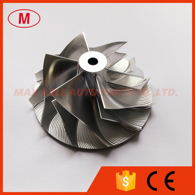 GT3084 451644-0005 61.33/82.00mm 6+6 blades Turbo Billet/aluminum 2618/milling compressor wheel for HKS3040  racing
