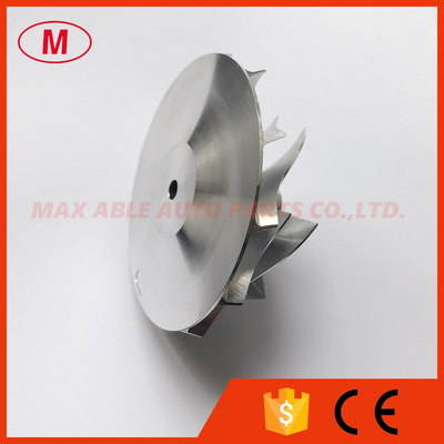 GT3084 451644-0005 61.33/82.00mm 6+6 blades Turbo Billet/aluminum 2618/milling compressor wheel for HKS3040  racing