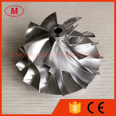 S300 73.00/98.00mm 7+7 blades Performance aluminum 2618/milling/billet compressor wheel