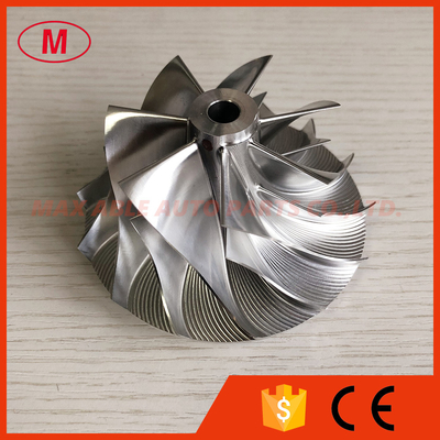 S300 62.98/87.38mm 7+7 blades 1387-123-2001 turbocharger aluminum 2618/milling/billet compressor wheel for 316524/316582
