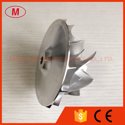 S300 62.98/87.38mm 7+7 blades 1387-123-2001 turbocharger aluminum 2618/milling/billet compressor wheel for 316524/316582