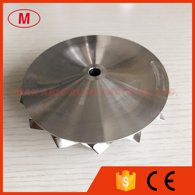 HX40 7+7 blades 67.00/89.00mm  high performance turbo Turbocharger milling/aluminum 2618/billet compressor wheel