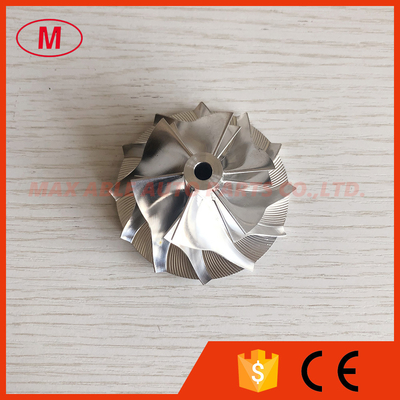 K16 44.40/61.98mm 6+6 blades high performance billet/milling/aluminum 2618 compressor wheel