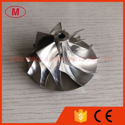 K16 44.40/61.98mm 6+6 blades high performance billet/milling/aluminum 2618 compressor wheel