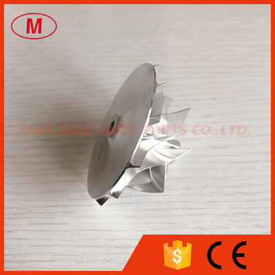 K16 44.40/61.98mm 6+6 blades high performance billet/milling/aluminum 2618 compressor wheel