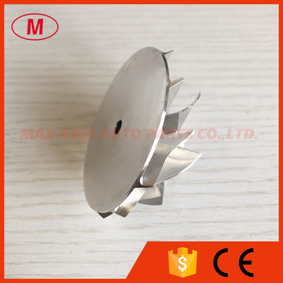 K16 5324-123-2202 49.52/61.98mm 6+6 blades high performance milling/aluminum 2618/billet compressor wheel