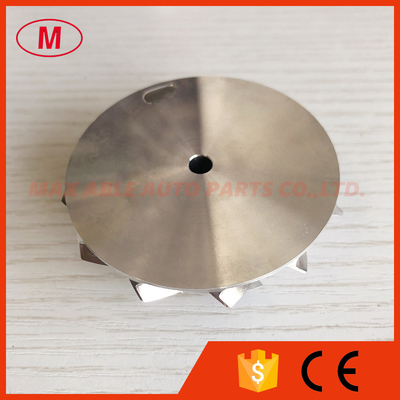 K16 5324-123-2202 49.52/61.98mm 6+6 blades high performance milling/aluminum 2618/billet compressor wheel